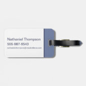 RAVENCLAW™ Wit Learning Wisdom Crest ラゲッジタグ (裏面横)