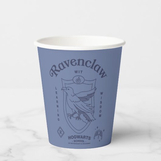RAVENCLAW™ Wit Learning Wisdom Crest 紙コップ (正面)