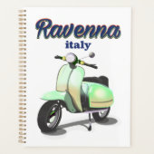 Ravenna Italyヴィンテージ旅行ポスター プランナー手帳 (正面)