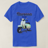 Ravenna Italyヴィンテージ旅行ポスター Tシャツ (デザイン正面)