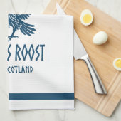 Raven's Roost Pub Wick Scotland キッチンタオル (四つ折り)