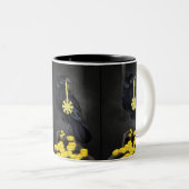 Raven's Rune:ブラックストーンのAegishjalmur魔法 ツートーンマグカップ (正面右)