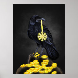 Raven's Rune：ブラックストーンのAegishjalmur魔法 ポスター