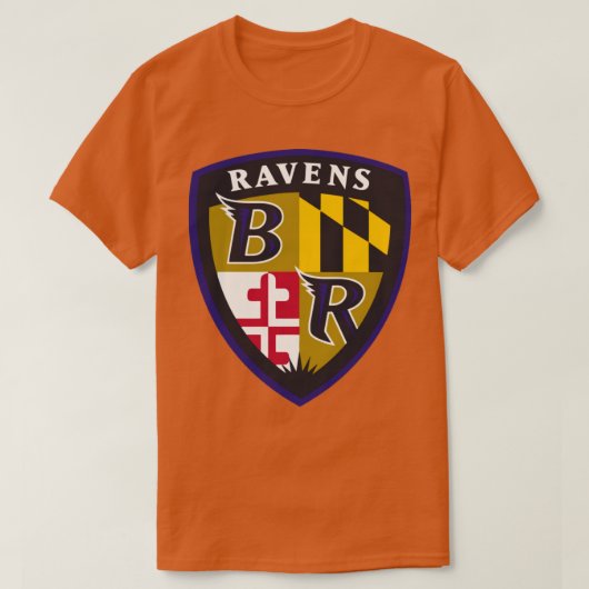 ravensbaltimore 1 tシャツ (デザイン正面)