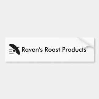 ravensroost、ワタリガラスのねぐらプロダクト バンパーステッカー