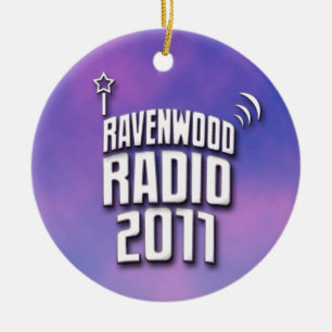 Ravenwoodの無線の休日のオーナメント2011年 セラミックオーナメント