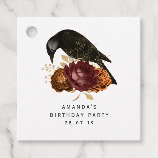 Ravenwoodグランジゴシックファンタジー フェイバータグ (正面)