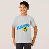 Raver -激賞を協力させるRaver音楽DJ Tシャツ (正面フル)