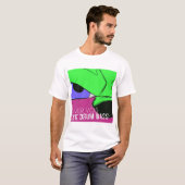 Raver Vos -蹴りのドラム低音メンズTシャツ Tシャツ (正面フル)