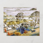 Ravilious – ヘマースミスの川テムズ素晴らしス (正面/裏面)