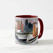 Ravilious – 冬の牧草地、アール素晴らしトのマグカップ マグカップ (正面右)