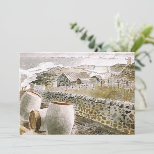 Ravilious – 島を通過するConvoy カード (スタンド正面)