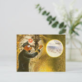 Ravilious – 潜水艦の司令官 ポストカード (スタンド正面)