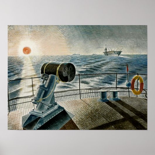 Ravilious artwork - The Midnight Sun ポスター (正面)