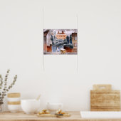 Ravilious - Castle Hedingham, Essex ポスター (キッチン)