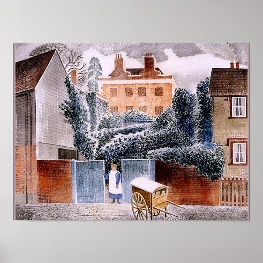 Ravilious - Castle Hedingham, Essex ポスター (正面)