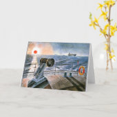 Ravilious - Midnight Sun カード (黄色い花)