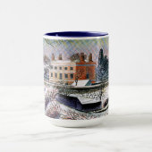 Ravilious - Vicarage in Winter, fine art Mug マグカップ (中央)