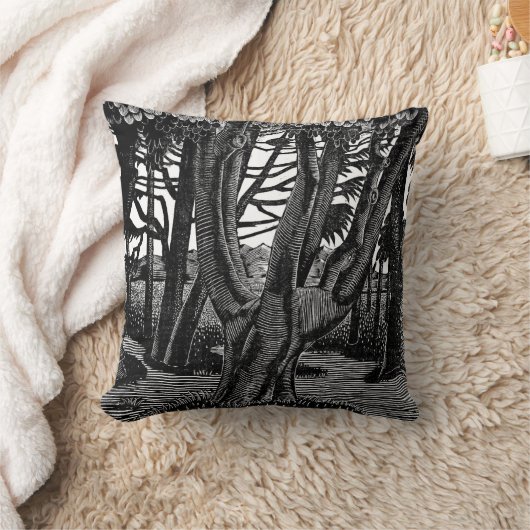 Ravilious - Woodland Outside Florence クッション (ブランケット)