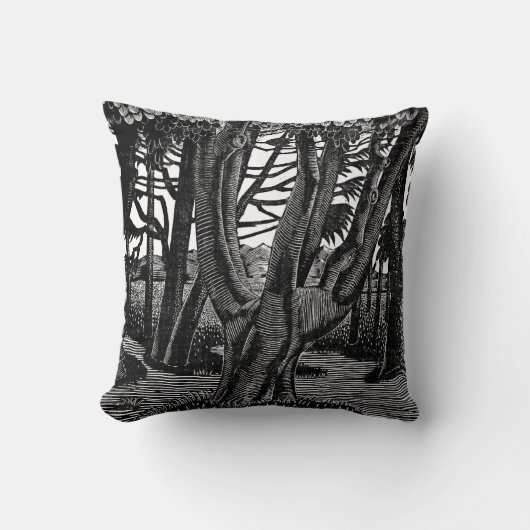 Ravilious - Woodland Outside Florence クッション (正面)