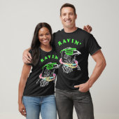 Ravin Raven Rave Party Neon Bird Funny grillmaster Tシャツ (ユニセックス)