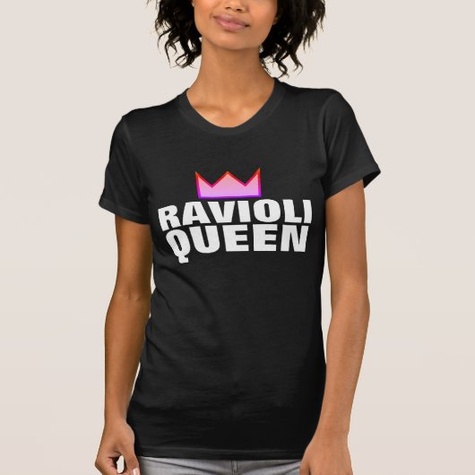 RAVIOLIクイーンTシャツティー Tシャツ (正面)