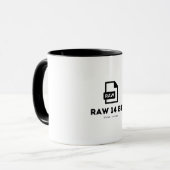 RAW 14ビット(マグカップ) マグカップ (正面左)