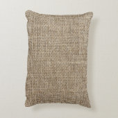 Raw Linen:ナチュラルテクスチャード生地。 アクセントクッション (裏面(縦))