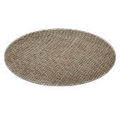 Raw Linen:ナチュラルテクスチャード生地。 カッティングボード (角)