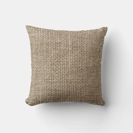 Raw Linen:ナチュラルテクスチャード生地。 クッション (正面)
