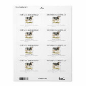 Raw Milk Cow | Farmstead Dairy Custom Label ラベル (フルシート)