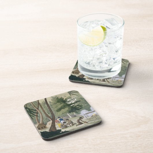 Rawakの島のPapuの種族は、「Leからの20をめっきします コースター (右側)