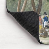 Rawakの島のPapuの種族は、「Leからの20をめっきします マウスパッド (コーナー)