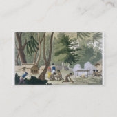 Rawakの島のPapuの種族は、「Leからの20をめっきします 名刺 (裏面)