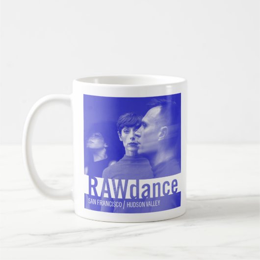 RAWdanceグぼやけラファグ コーヒーマグカップ (左)