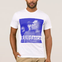 RAWdanceグぼやけラフィックTシャツ