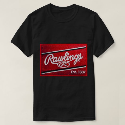 Rawlingsパッチシール Tシャツ (デザイン正面)