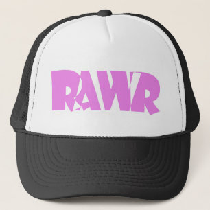 Rawrのピンクの帽子 キャップ