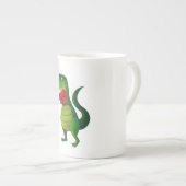RAWRの恐竜愛 ボーンチャイナマグカップ (正面右)