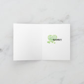 RAWRはI愛を恐竜カードの意味します カード (内部)