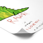 RAWRポスター ポスター (角)