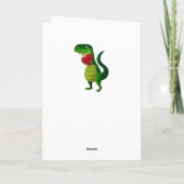 RAWR恐竜ラブ カード (裏面)