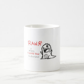 RAWR コーヒーマグカップ