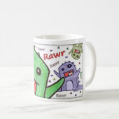 Rawr コーヒーマグカップ (正面右)