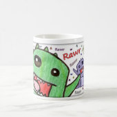 Rawr コーヒーマグカップ (中央)