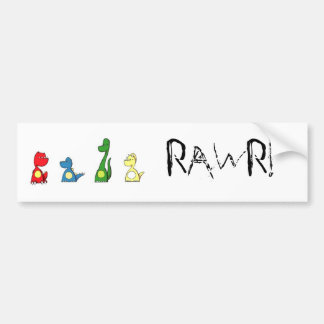 rawr バンパーステッカー