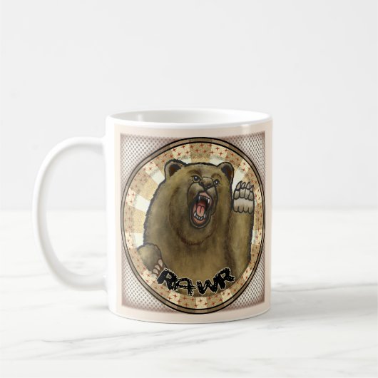 Rawr ベア コーヒーマグカップ (左)