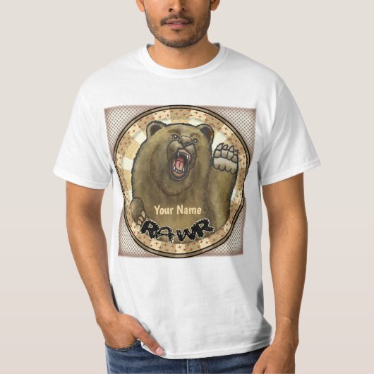 Rawr ベア Tシャツ (正面)