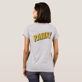 RAWR – ライオンズの生活 Tシャツ (裏面フル)