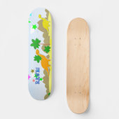 RAWR! 恐竜のスケートボード スケートボード (正面)